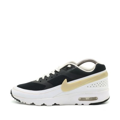 Nike Damen Air Max BW Sneaker Schwarz/Weiß/Creme Low-Top Atmungsaktiv EU 37.5