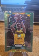 2020 Panini Prizm WNBA - Jantel Lavender #86 Green Pulsar Prizm /25