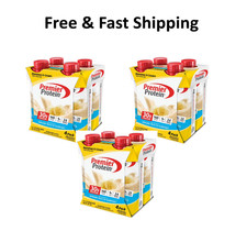 Premier Protein Shake, Bananas Cream, 30g Protein, 11.5 fl oz, 12 Ct