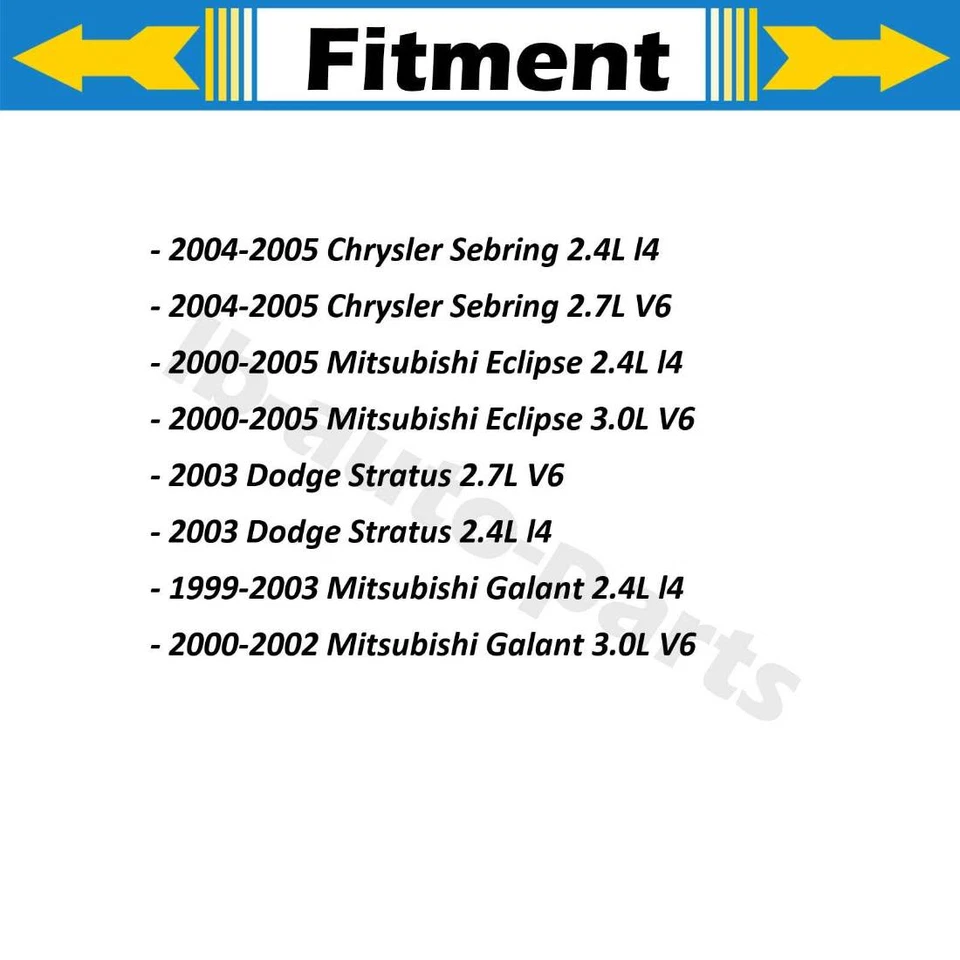 2x Manguera de freno delantera para Mitsubishi Galant 2000 2002 3,0 L Foto 2 de 4
