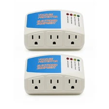 BSEED Surge Protector Power Strip Home Appliance, 3 Outlet Power Surge Protec...
