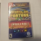 Brand New Nintendo Switch Wheel Of Fortune And Jeopardy