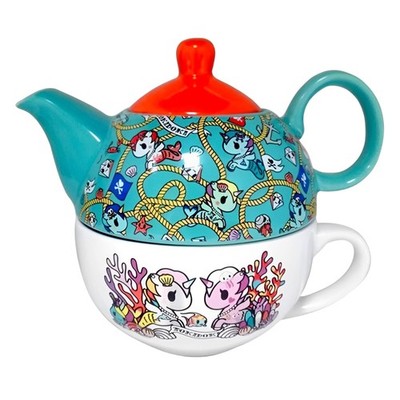 Tokidoki 11oz Ceramic Teapot and 9oz Mug Set