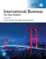 International Business: The New Realities, Global Edition | S. Cavusgil (U. A.)