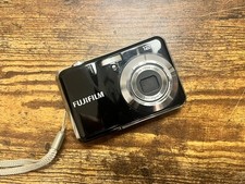 FUJIFILM FinePix AV120 12MP Digital Compact Camera Black w/2x AA Batteries