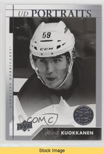 2017-18 Upper Deck Portraits Rookies Janne Kuokkanen #P-106 READ 0qr0