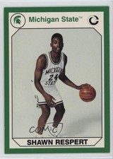 1990-91 Collegiate Collection Michigan State Spartans Shawn Respert #7 0q3