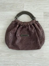 Thomas Wylde Chain-Link Handles Skulls Women's Designer Hobo Handle Leather Bag