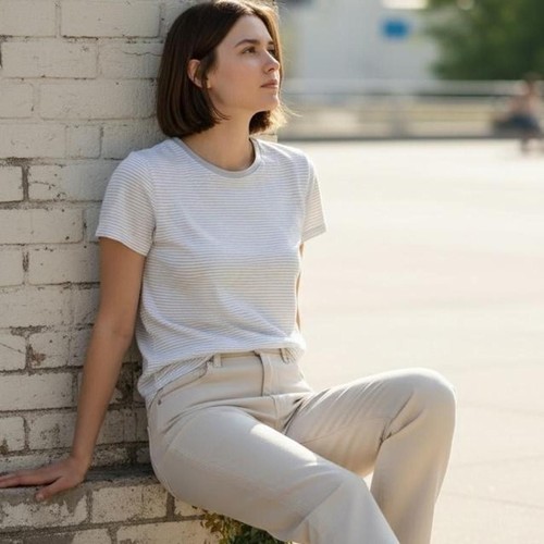Lululemon Women's White T-shirt