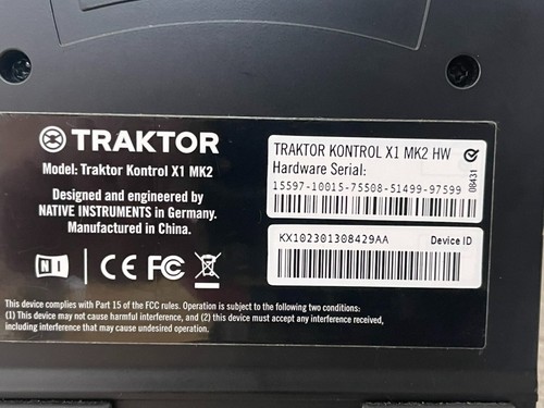 Native Instruments TRAKTOR KONTROL X1 MK2 DJ Controller Mixer Effector Working - Picture 15 of 16