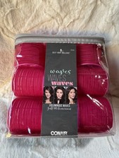 Conair Mega Self-Grip Rollers in Hot Pink, 2.5  9 Count