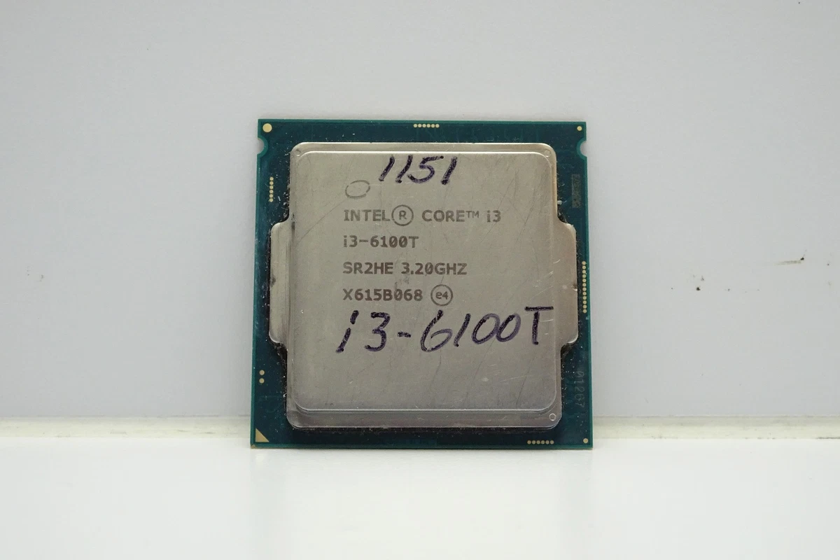 Intel Core i3-6100T Processor Model Computer Processors (CPUs) for