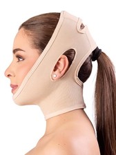 Shape Concept 301 Chin Strap Support Band Neck Face High Large, Beige