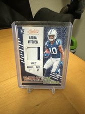 2024 Absolute War Room Material Adonai Mitchel 2 color jersey patch relic 25/99 