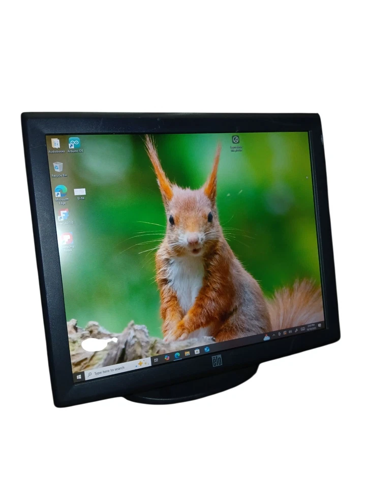 Elo ET1928l-8CWM-1-GY-G Touch Screen Monitor 19" /w Stand NO ADAPTER - Image 2 of 4