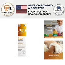 Diaper Rash Ointment - Gentle Baby Skin Protectant, 1.5oz Tube