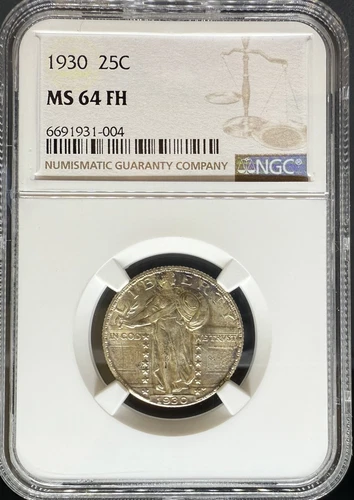 1930 Standing Liberty Quarter MS64FH NGC (#PA6691931004)