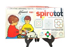 1968 Kenner Spirotot Vintage Drawing Toy Spirograph Style Set w Box READ