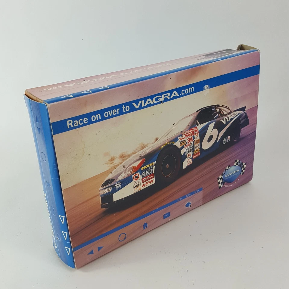 Vintage Y2K Retro Viagra Racing Gaming Mouse Computer 2000's Novelty Ford Promo - Image 4 of 4