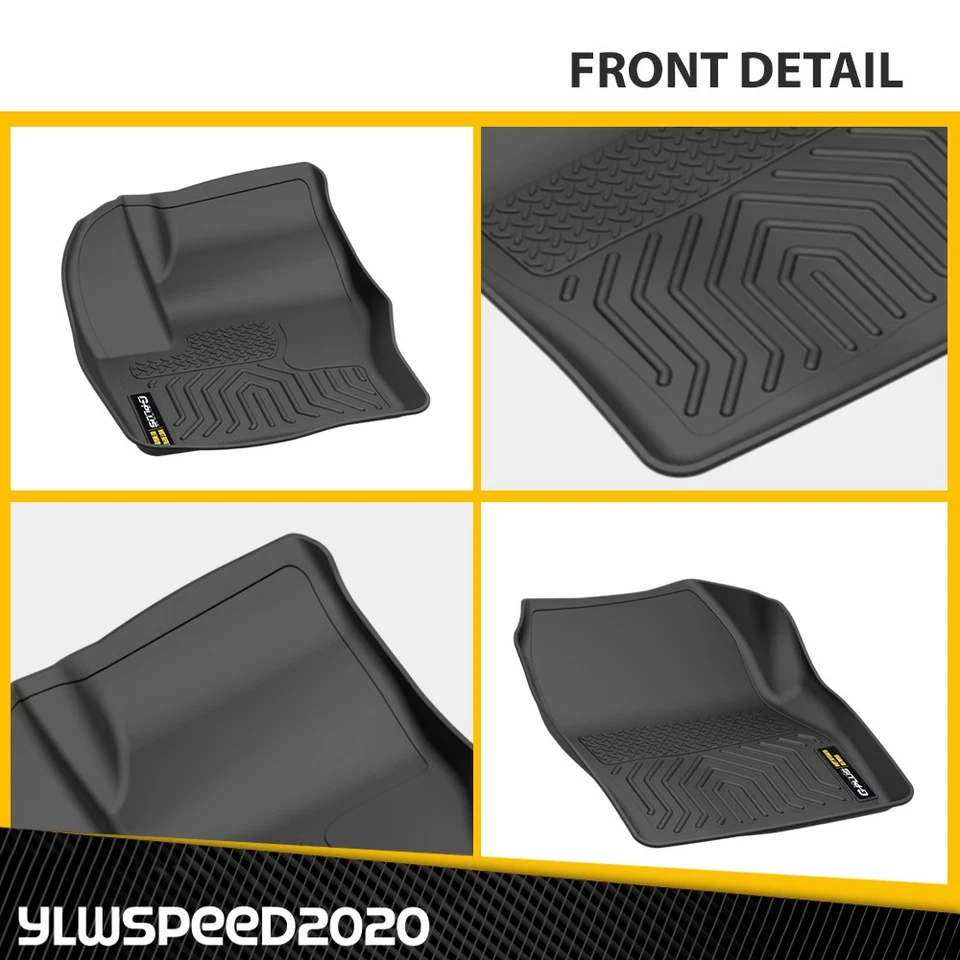 Floor Mats Fit For 2013-2019 Ford Escape 2013-2018 C-Max All Weather TPE Liners Foto 3 de 4