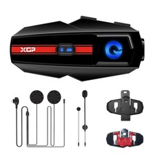 Motorcycle Helmet Bluetooth Headset Intercom Communication Systems, 2 Riders ...