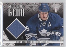2012 Panini Rookie Anthology Titanium Game Worn Gear Colby Armstrong #GG-CA 0m0