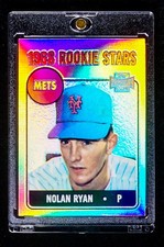 NOLAN RYAN TOPPS ARCHIVES RESERVE RAINBOW FOIL METS REFRACTOR RARE RC