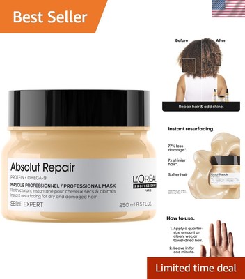 Absolut Repair Hair Mask - Nourishing Protein Treatment for Dry & Damaged Hair