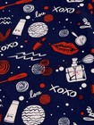 LuLaRoe Leggings TC Tall Curvy Makeup LIPS KISS Beauty LOVE Lipstick Art Heart — photo 2