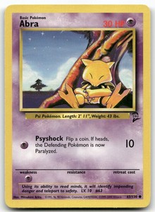 Abra 065/130 Base Set 2 Common