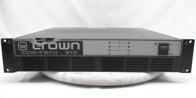 Crown Com-Tech 210 Dual Channel 2-Ch Power Amplifier CT-210 #1057