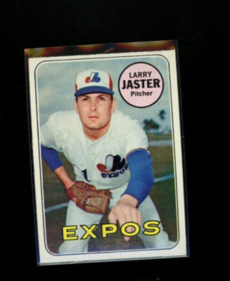 1969 TOPPS LARRY JASTER MONTREAL EXPOS #496