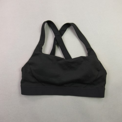Patagonia Bra Womens Medium Workout Activewear Support Lightweight Black