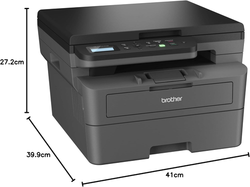 HL-L2464DW, Wireless Mono Printer/Scanner/Copier, 28Ppm, Black/Grey - Picture 5 of 5