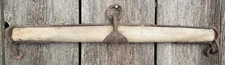 Antique Vintage Wood Evener Bar Double Tree Yoke horse Ox Western Primitive 32”