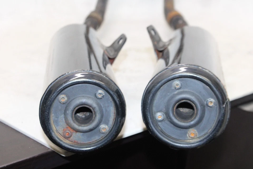 Kawasaki Ninja 250R Ex250F 1994 fabricante original sistema de escape completo cabezales silenciador de tubo Foto 4 de 4