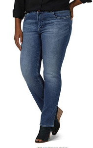 women's plus lee rider jeans