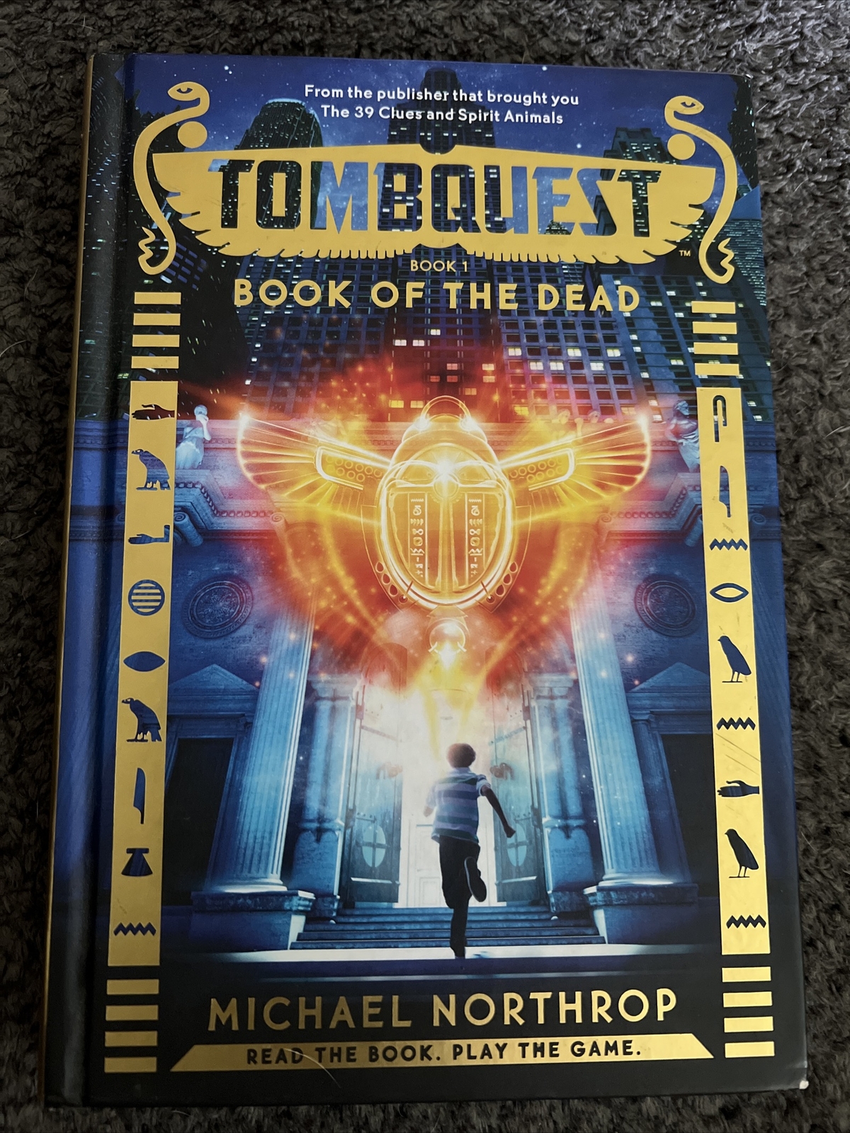 TombQuest Book of the Dead Book 1 by Michael Northrop 2015 Hard Cover ...