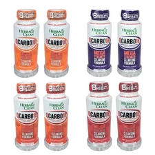 2-Pack Herbal Clean Qcarbo16 Mega Strength Cleansing Detox, 16oz, YOU CHOOSE