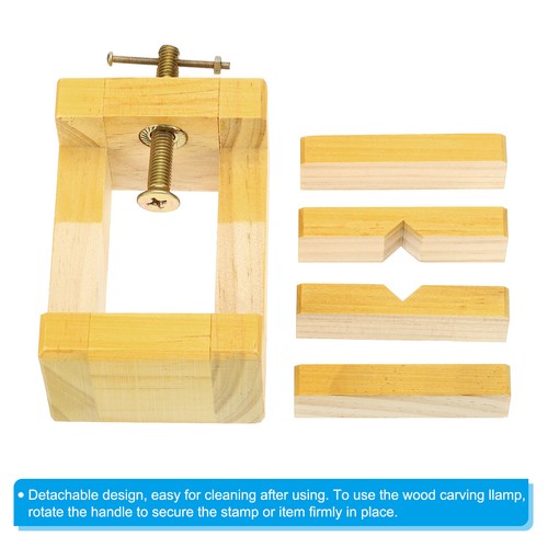 Wood Carving Clamp Table Bench Adjustable Vise Clamp Stamp Carving Hand Tool - Picture 3 of 6