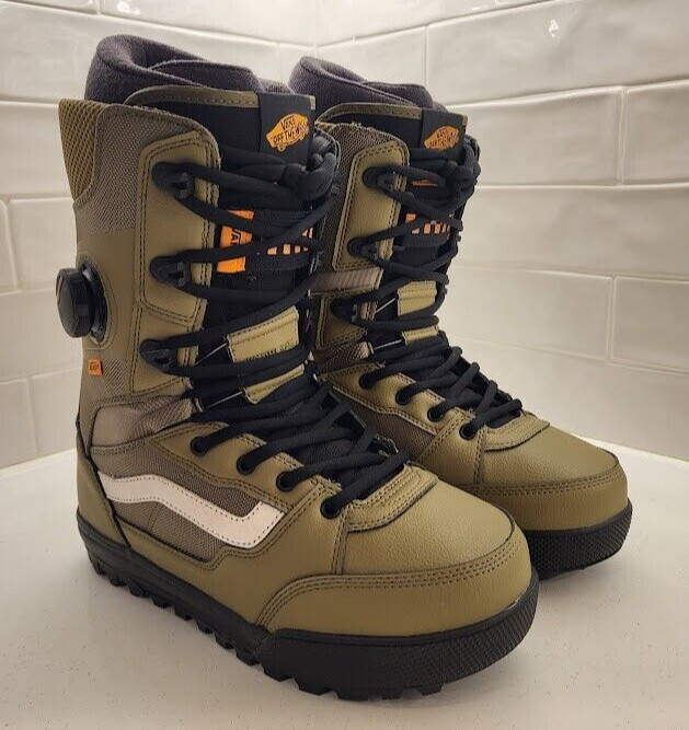 Botas de snowboard Vans 24/25 Invado Pro negras oliva para hombre talla 9 RIDE k2 32 lib