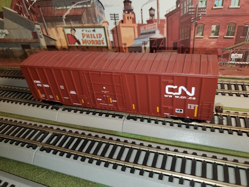 HO Railroad - Atlas - CANADIAN NATIONAL - CN - 50' Reefer / Boxcar - CNIS 413065 | Condition: Used