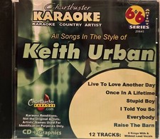 20645 KEITH URBAN CHARTBUSTER KARAOKE CDG LOT VA