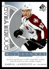 2017-18 SP Authentic #RYM-GL Gabriel Landeskog Colorado Avalanche Rookie Year
