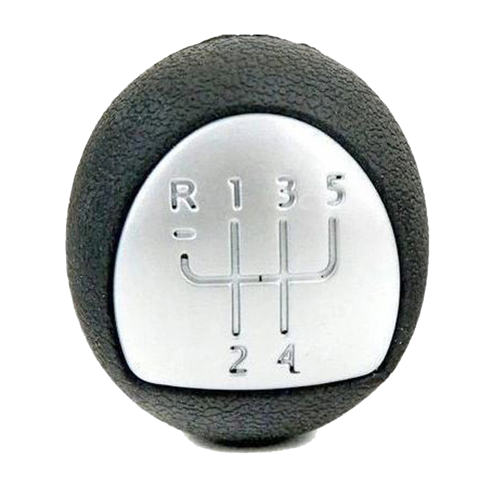 Pommeau De Levier De Vitesse 5 Vitesses Chrome – Pour Renault Clio 3 (2005-2009) Et Autres Modèles