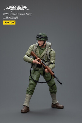 ミリタリーモデル 1/18 scale JOYTOY JT8933 WWII US Army Soldier Action Figure | eBay