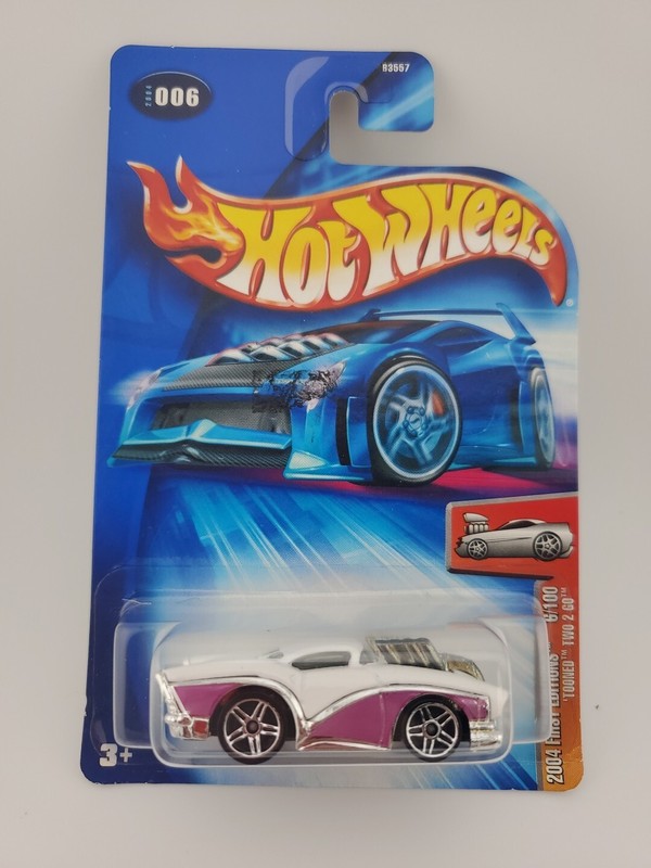 2004 Hot Wheels First Editions 6/100 Tooned Two 2 Go (A11)