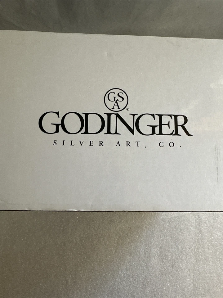Godinger 1-Quart Covered Porcelain Baker with Chrome Plated Warmer Stand in Box - Image 3 of 3