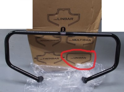NOS Lindby Unibar Engine Guard Black Kawasaki 2006-UP VN900 Vulcan 0505-0957