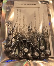 Special Order Hand Tied Hackle Tail Crappie Jigs Made in The USA